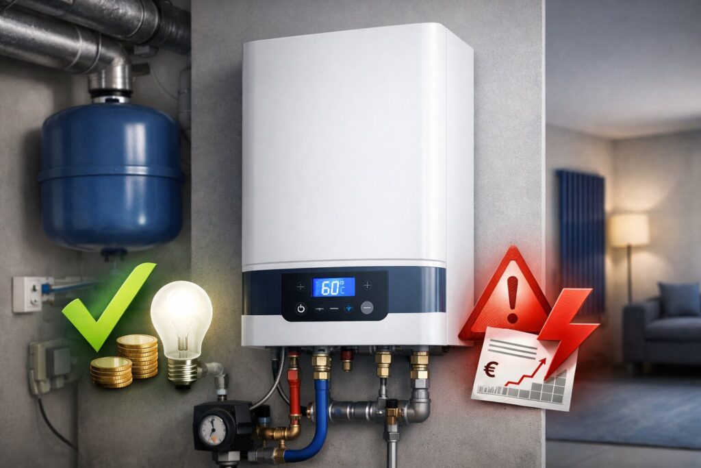elektrische cv-ketel voor- en nadelen, elektrische cv-ketel