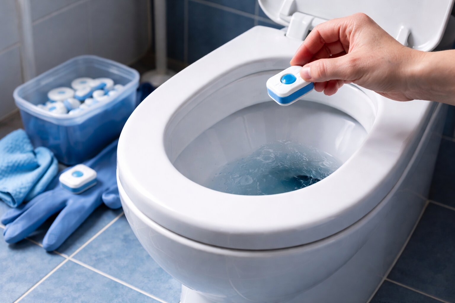 wc ontstoppen met vaatwastablet, wc ontstoppen