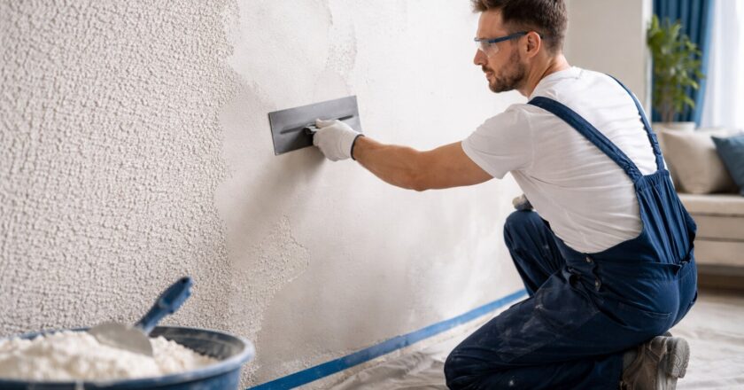 Een granol muur glad maken: van grove structuur naar rustige basis
