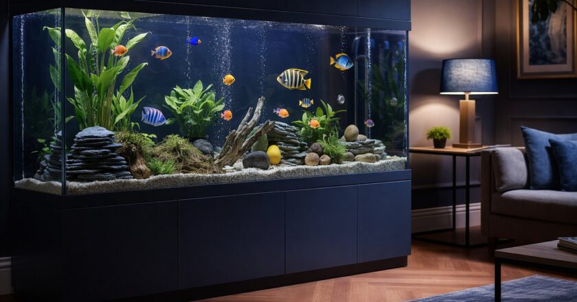 Aquarium interieur als levend onderdeel van je woonruimte