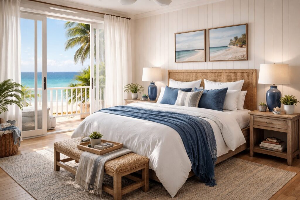beach slaapkamer, beach