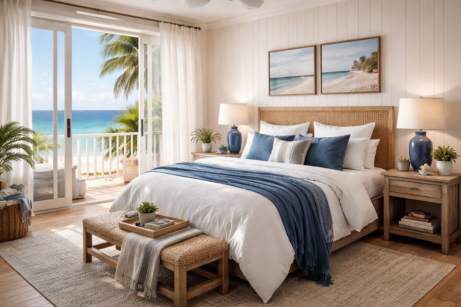 beach slaapkamer, beach