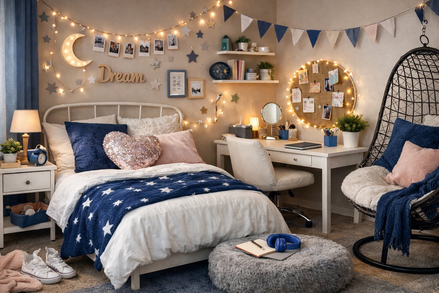 kamer decoratie meiden 12 jaar, meiden