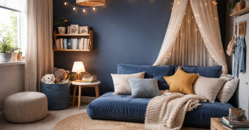Een chillhoek in de kinderkamer: tips voor rust, fantasie en eigenheid