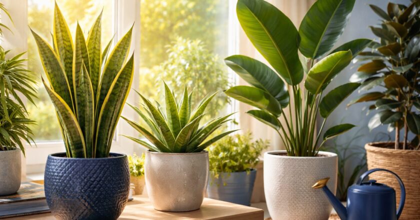 Welke kamerplanten doen het goed in de volle zon?