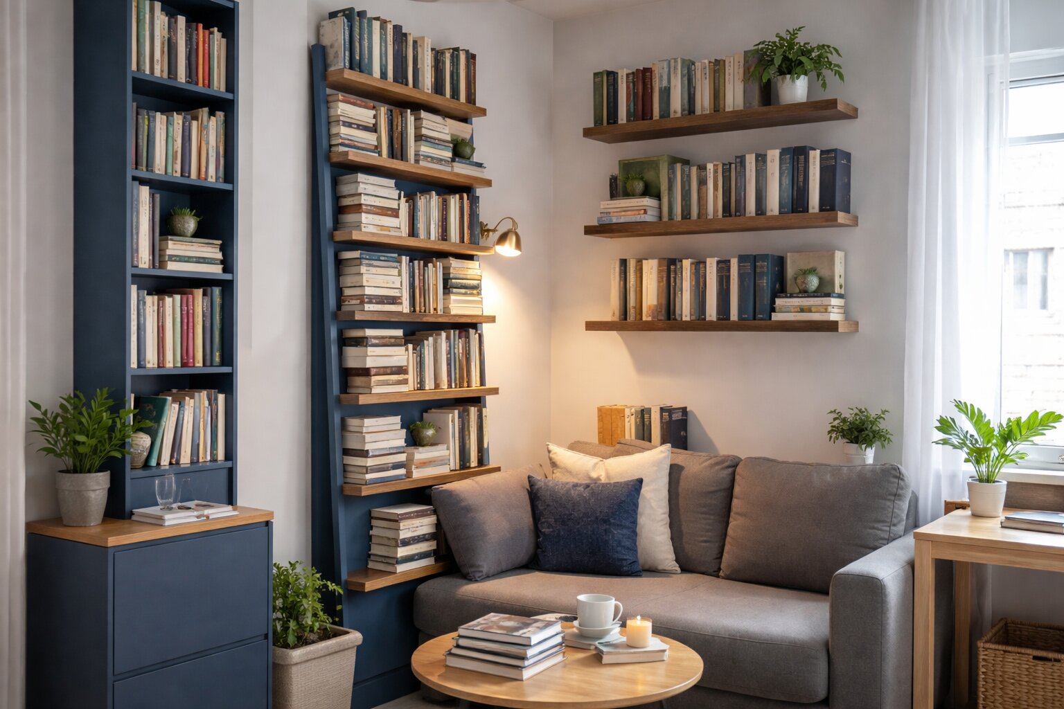 boeken opbergen weinig ruimte, boek, boeken
